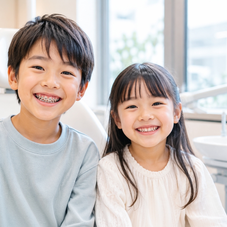 子どもの矯正治療のイメージ画像